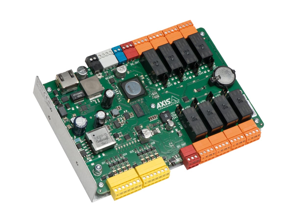 AXIS A9188 from Axis Communications - dimension diagram showing mounting measurements