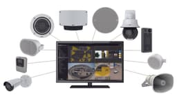 AXIS C1410 from Axis Communications - dimension diagram showing mounting measurements (view 11)