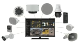 AXIS C1410 from Axis Communications - dimension diagram showing mounting measurements (view 11)