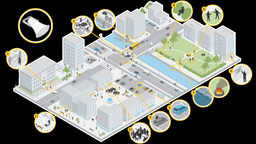 AXIS C1410 from Axis Communications - dimension diagram showing mounting measurements (view 23)