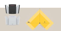 AXIS D2123-VE from Axis Communications - dimension diagram showing mounting measurements
