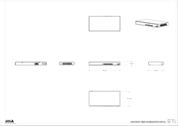 AXIS D8308 from Axis Communications - dimension diagram showing mounting measurements (view 2)