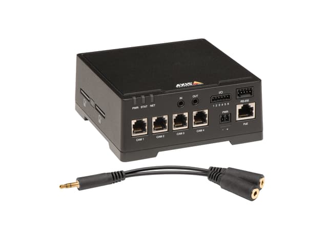 AXIS F44 DUAL AUDIO INPUT from Axis Communications - dimension diagram showing mounting measurements