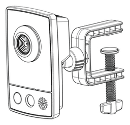 AXIS M1054 from Axis Communications - dimension diagram showing mounting measurements (view 12)