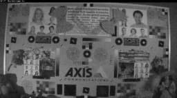 AXIS M1124 from Axis Communications - dimension diagram showing mounting measurements (view 8)