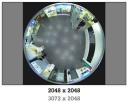 AXIS M3047-P from Axis Communications - dimension diagram showing mounting measurements