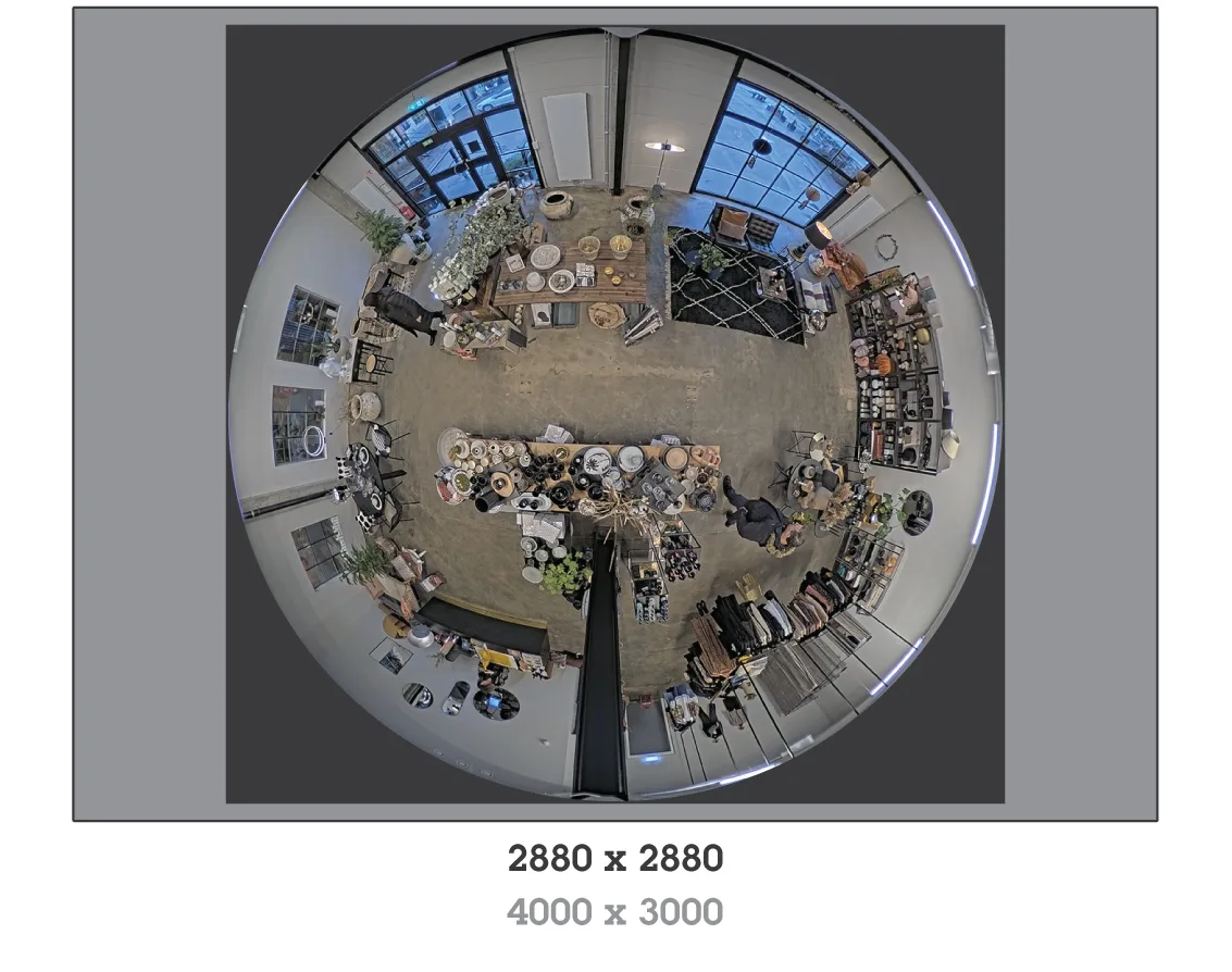 AXIS M3068-P from Axis Communications - dimension diagram showing mounting measurements