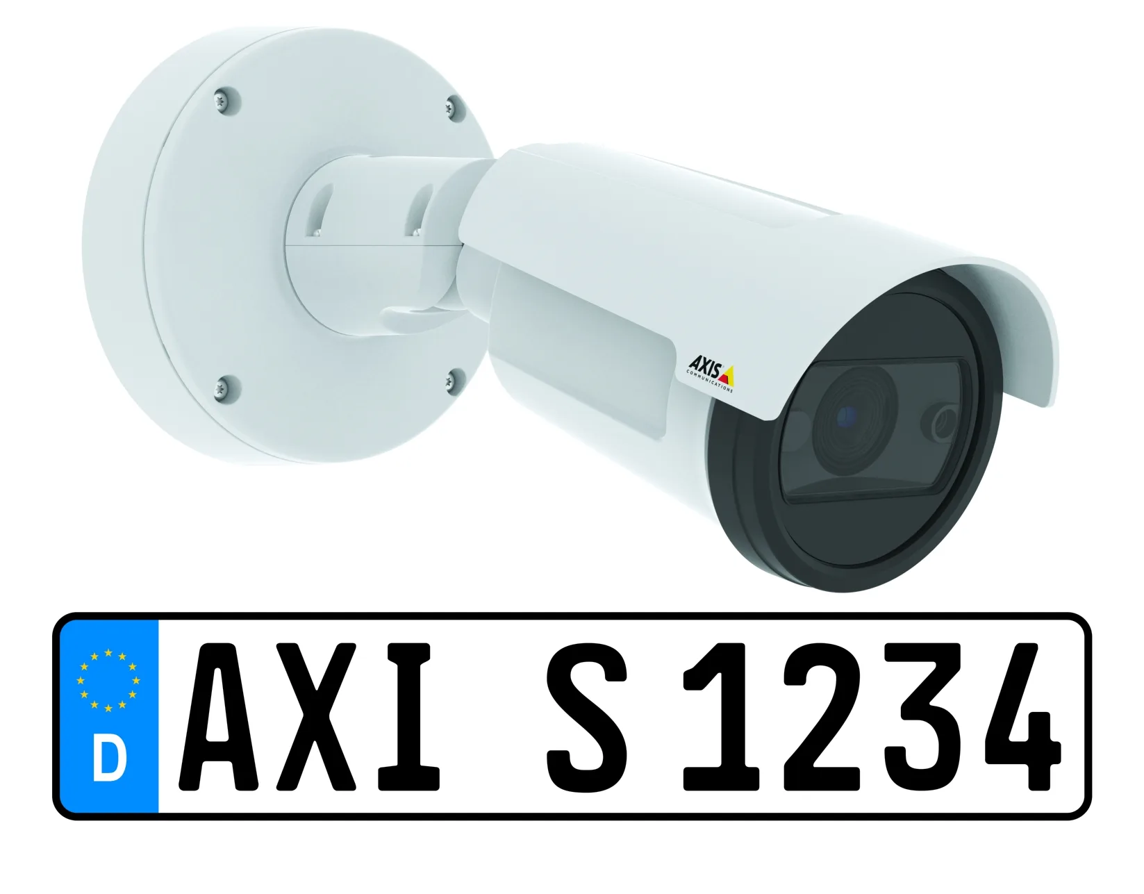 AXIS P1455-LE-3 from Axis Communications - dimension diagram showing mounting measurements