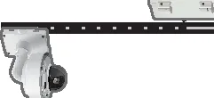 AXIS T8604 from Axis Communications - dimension diagram showing mounting measurements (view 6)