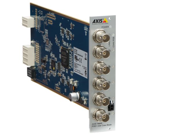 AXIS T8646 from Axis Communications - dimension diagram showing mounting measurements