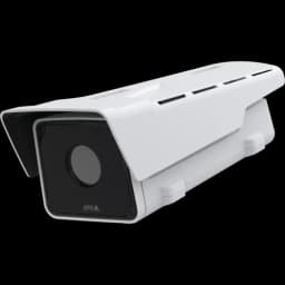 White AXIS Q2112-E Thermal Camera viewed from its left angle from AXIS COMMUNICATIONS
