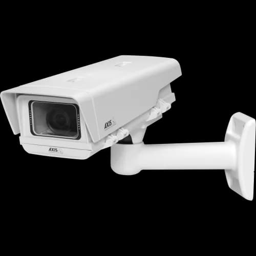 IP Camera AXIS M1114-E has easy installation with pixel counter and power over ethernet. The camera is viewed from it´s left. from AXIS COMMUNICATIONS