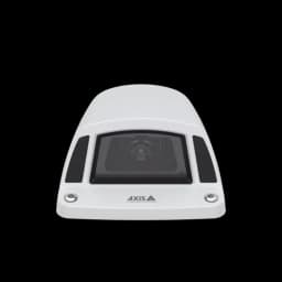 White AXIS P3925-LRE viewed from its front from AXIS COMMUNICATIONS