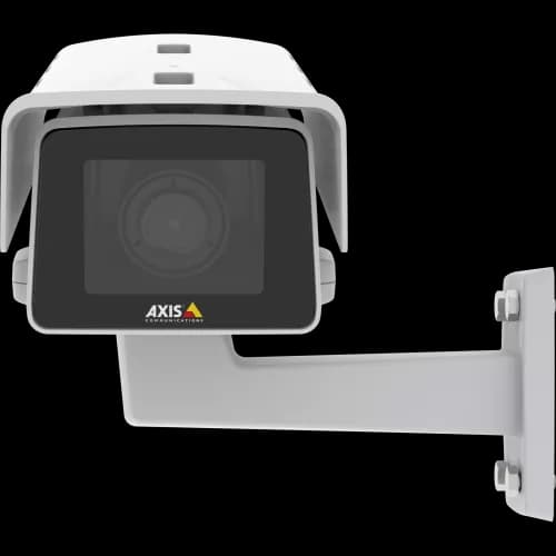 AXIS M1137-E from AXIS COMMUNICATIONS - IP Camera has Lightfinder and Forensic WDR. The product is viewed from its front.