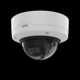 AXIS M3215-LVE from AXIS COMMUNICATIONS - in black and white, mounted in the celing