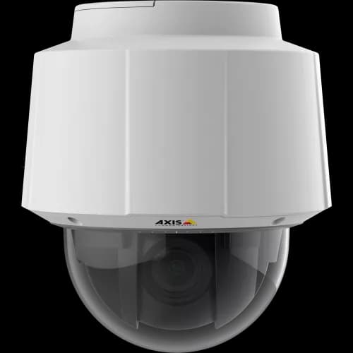 AXIS Q6054 from AXIS COMMUNICATIONS - Mk II is an indoor PTZ camera with 30x zoom and focus recall. The product is viewed from its front.