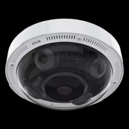 AXIS P3738-PLE from Axis Communications - panoramic IP camera - viewed from its left angle