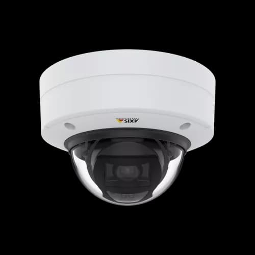AXIS P3245-LVE from AXIS COMMUNICATIONS - IP Camera, viewed from its front
