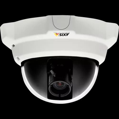 IP Camera AXIS P3301-V has multiple H.264 streams and multiple H.264 streams. The camera is viewed from it´s front. from AXIS COMMUNICATIONS