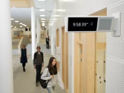 product image AXIS C1720. Wall mounted. Time and date. from AXIS COMMUNICATIONS