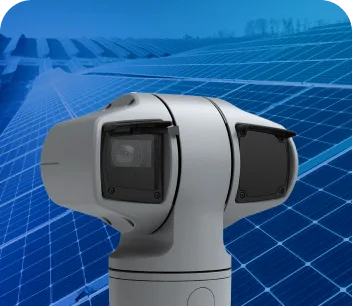 Security Monitor - Câmera PTZ com painéis solares