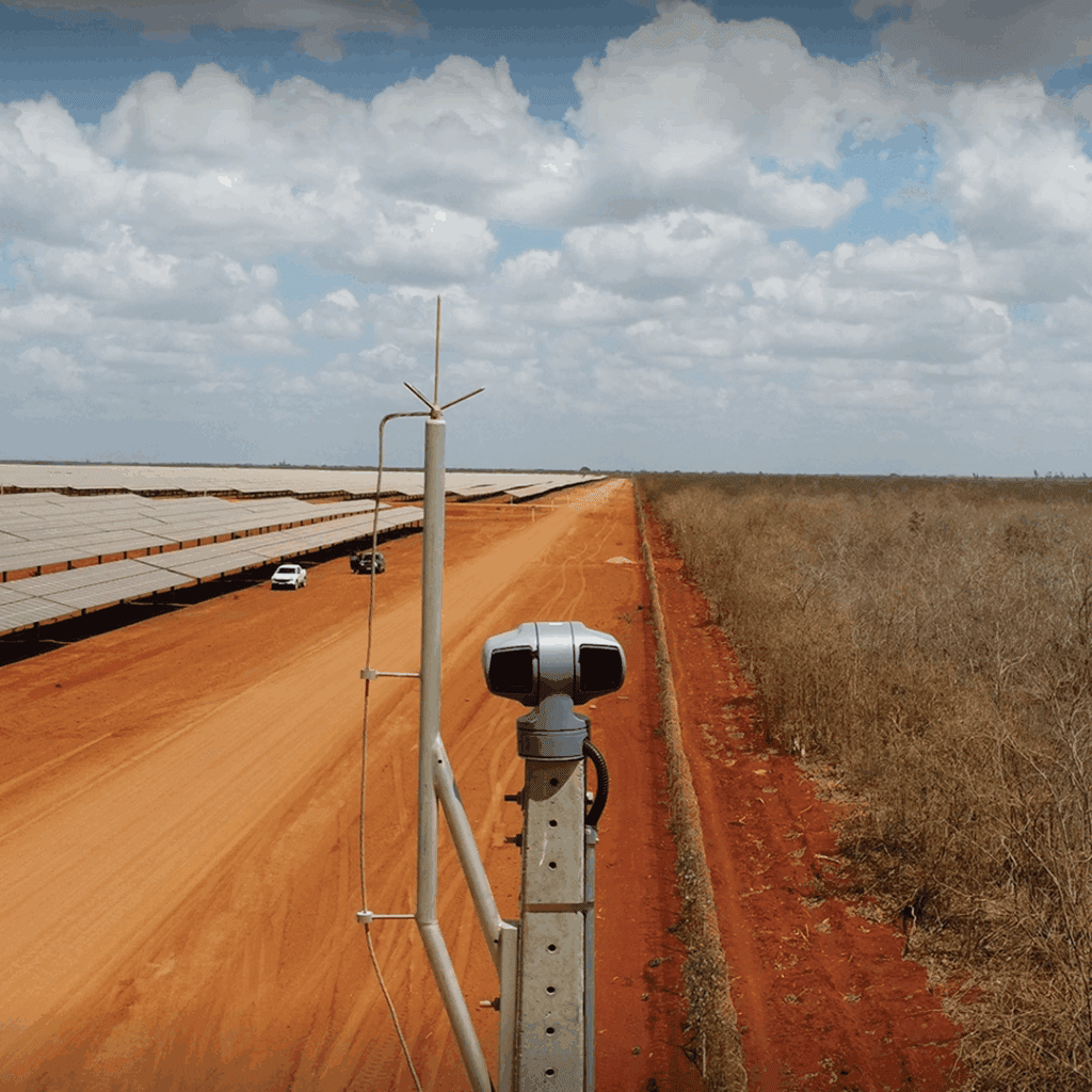 Câmera Axis PTZ em instalação - Case UFV Alex