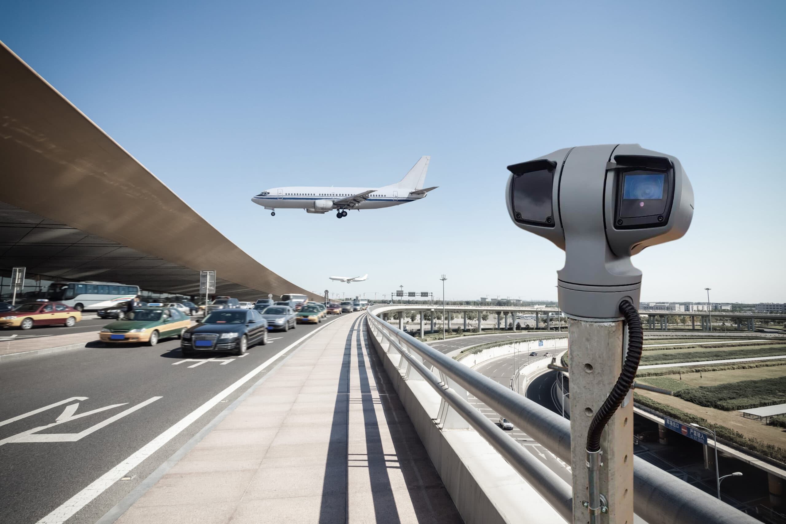 segurança de aeroportos com tecnologias avançadas