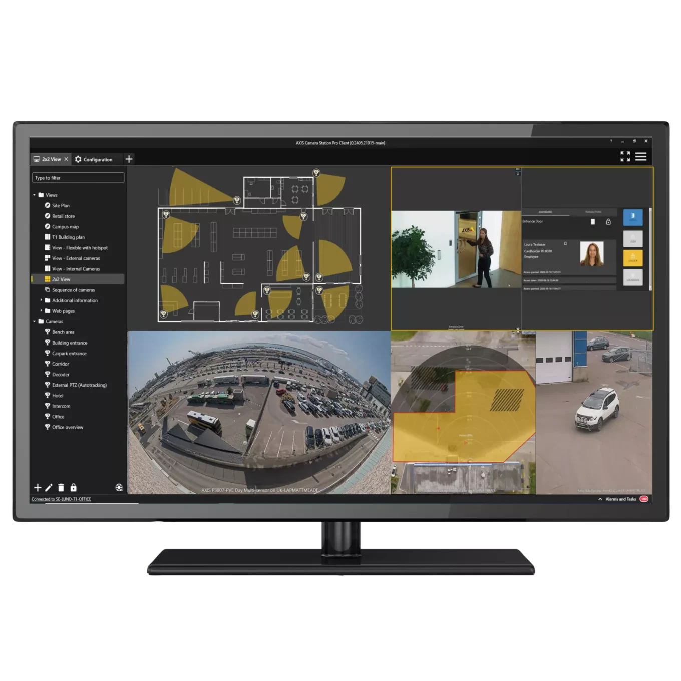 AXIS Camera Station Pro: Quando usar versão enterprise