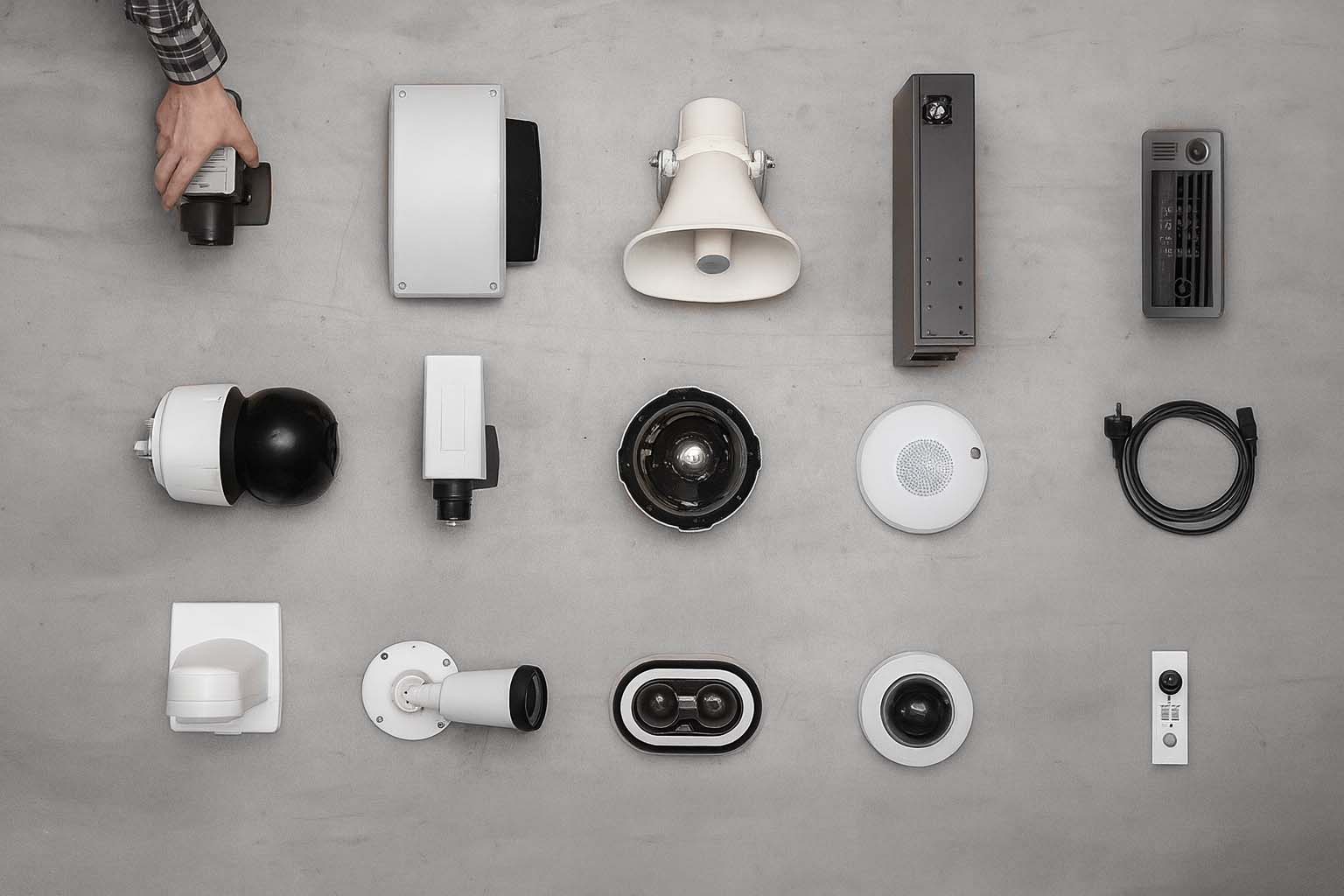 Equipamentos de segurança eletrônica Aeon Security